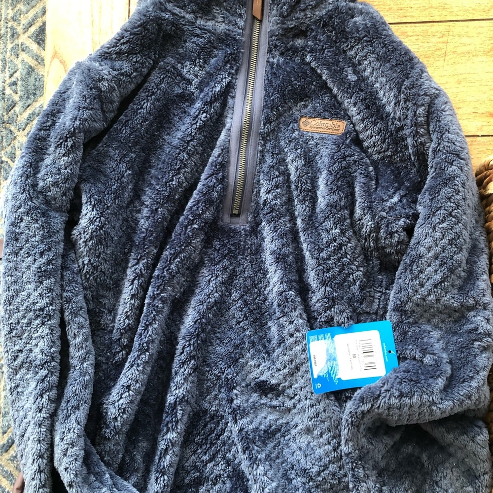 Brand new Columbia fireside Sherpa quarter zip